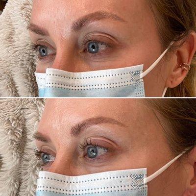 Lash lift and tinting by Dulce Aguliara MA, LMA