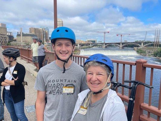 Two Segway fans!