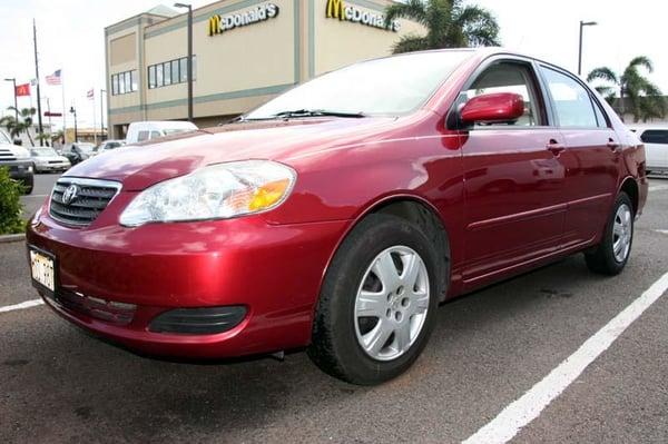 2008 Toyota corolla LE
 only 50k mile
 very beautiful call 808-7724785