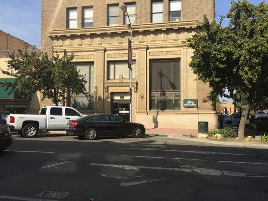 The Bank of the Sierra branch in Visalia on 128 E. Main St.