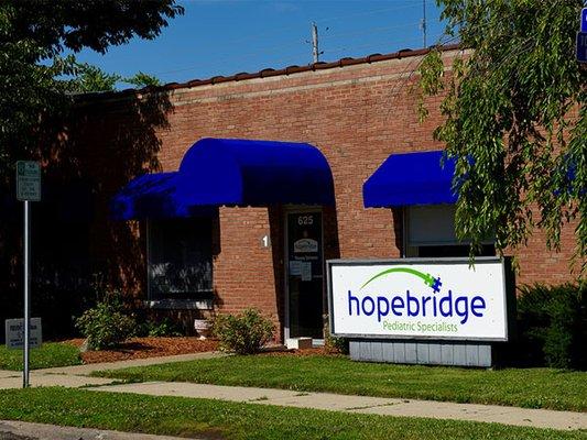 The Hopebridge Kokomo entrance.