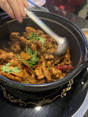 Spicy Chicken Pot