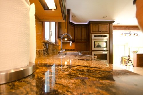 Another picture of a custom kitchen in Haverhill built by Paul's Carpentry Workshop