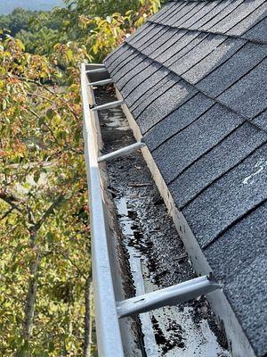 Clean gutters