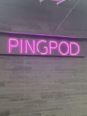 PingPod wall