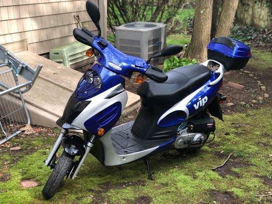 VIP MODEL 50CC currently $825 plus tax