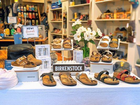 We carry Birkenstock for men & women