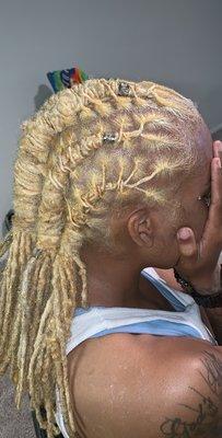 Locs Color & Style.