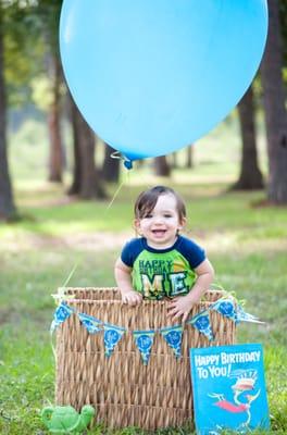 First Birthday Hot Air Balloon