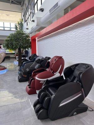 Home and salon massage chairs