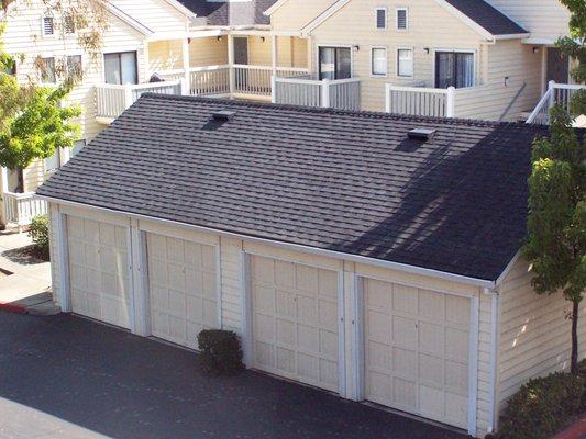 all apartments come with a garage space and have extra storage