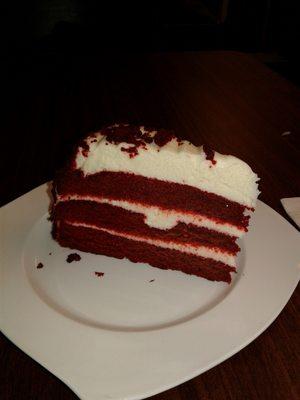 Red Velvet Cake....not overly sweet...so good.