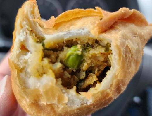 The best samosa - warm, delicious, flavorful ($1.36 each, 4/6/24)