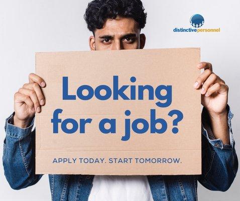 Looking for a job? Apply today on our site.