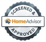 This is the first badge we received from home advisor it really helps set apart a real screened and approved contractor vs fly by night guys