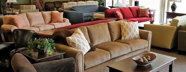 Largest Selection of Custom Sofas in Town!