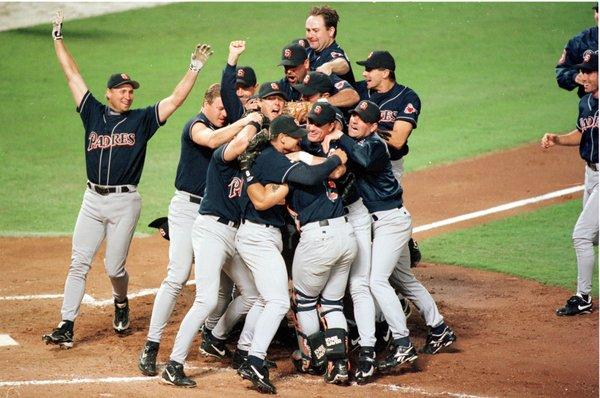 The Padres won their second NL pennant in 1998.