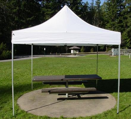 Ez-up tents available.