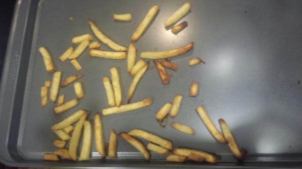 This is how many fries we got