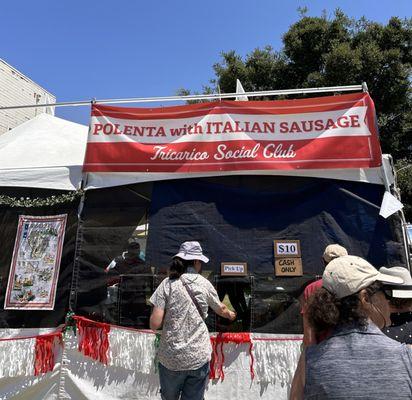 Best Polenta with Italian Sausage