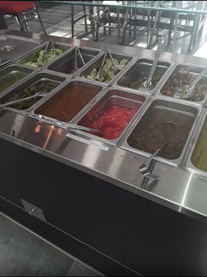 Salsa bar