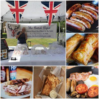 The British Depot is a weekly vendor at the Market. Enjoy the taste of home or be introduced to food from across the pond.