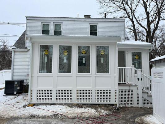 Porch renovation!