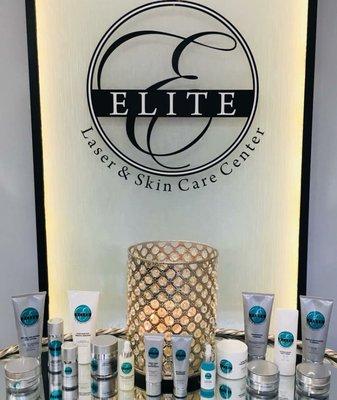 Elite Laser & Skin Care Center's personal line of Medical Grade Skincare Products