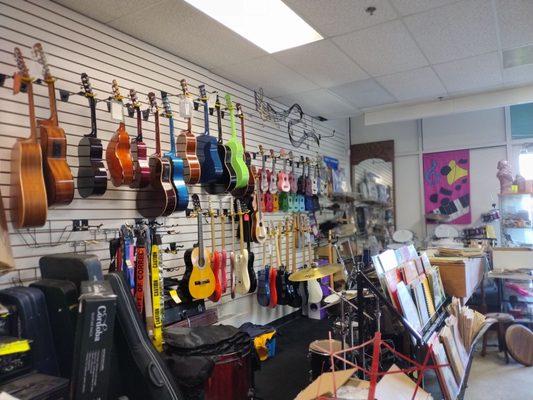 Guitars wall