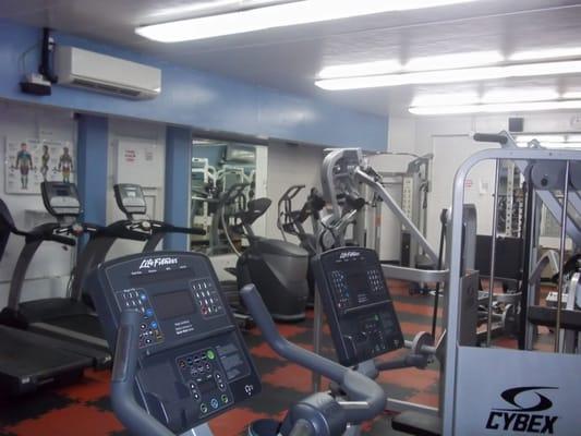 Fully equipped fitness center