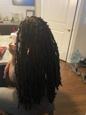 Back image (butterfly locs)