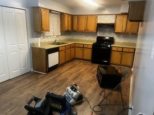 Counter top refinish/flooring