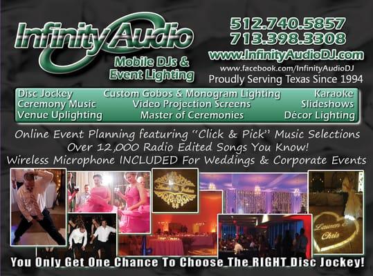 Infinity Audio DJs & Event Lighting