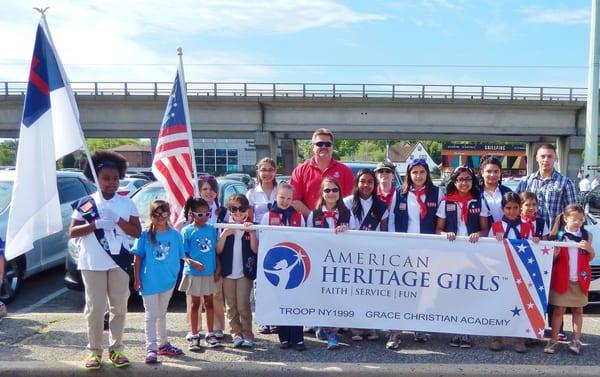 GCA hosts NYC's and Long Island's only chapter of American Heritage Girls, Troop NY1999. Many of our members are homeschoolers.