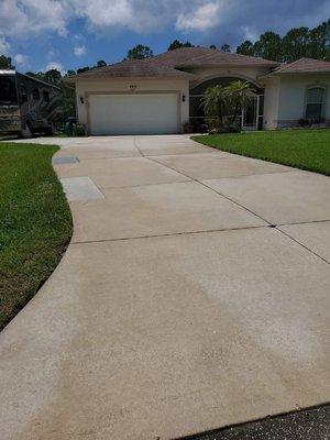 After driveway