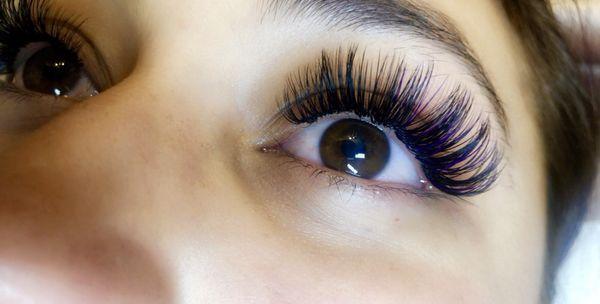 Hybrid... #purple lashes added..