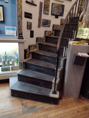 Stairway at the co-op