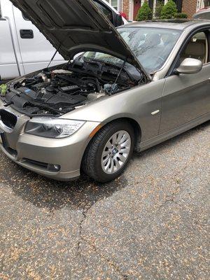 Valve cover gasket replacement and tune-up