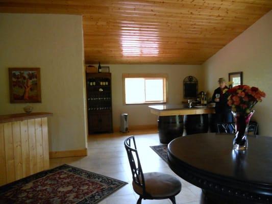 Tasting room interior