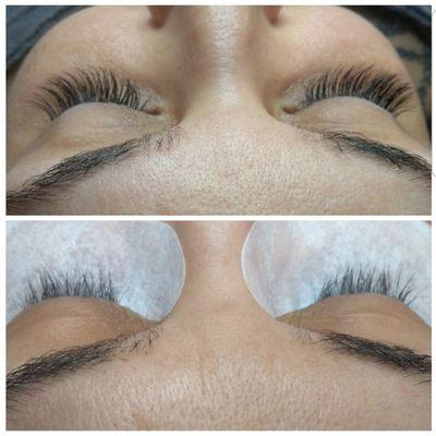 Classic set of Eyelash Extensions