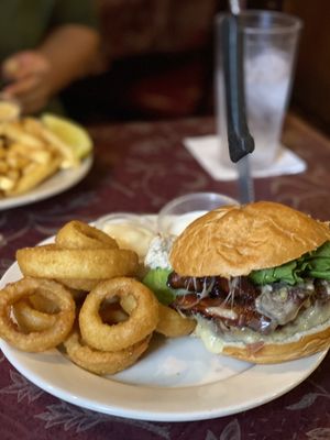 Mushroom Swiss Burger