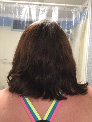 Right side flips  "from the length"  left side is way shorter