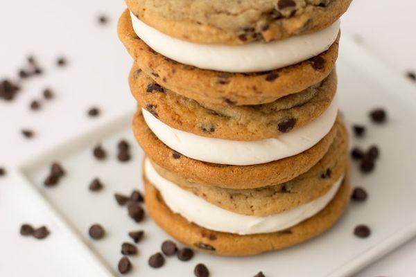 Chocolate Chip Buttercream sammies