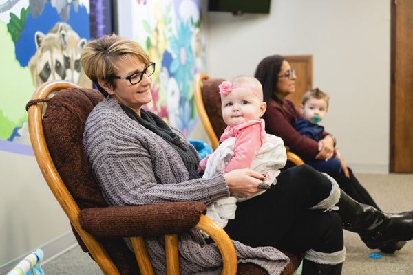 The nursery at Claremore Assembly of God is full of happy babies being cared for by our amazing kids team!