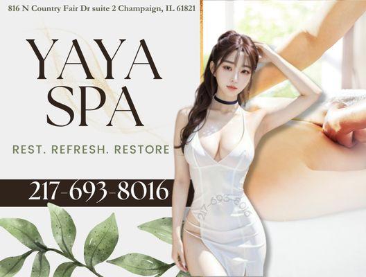 We are a proud Asian Spa located in Champaign, IL!