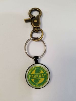 New Jersey Garden State Parkway token key chains.