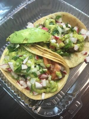 Authentic Guatemalan style tacos. We've got Chicken and Beef. Check em out!