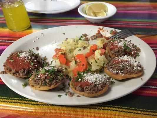 Garnachas plate, couldn't resist before taking the picture