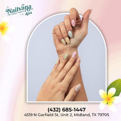 Our favorite time of year!
 Keep cool here at Nailvana Spa and get some of the trendiest nails around! 
________________________