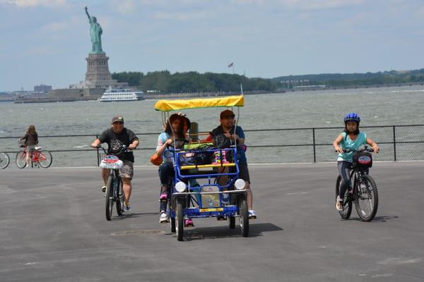 New York's best kept secret has bikes and surreys for the whole family to enjoy!